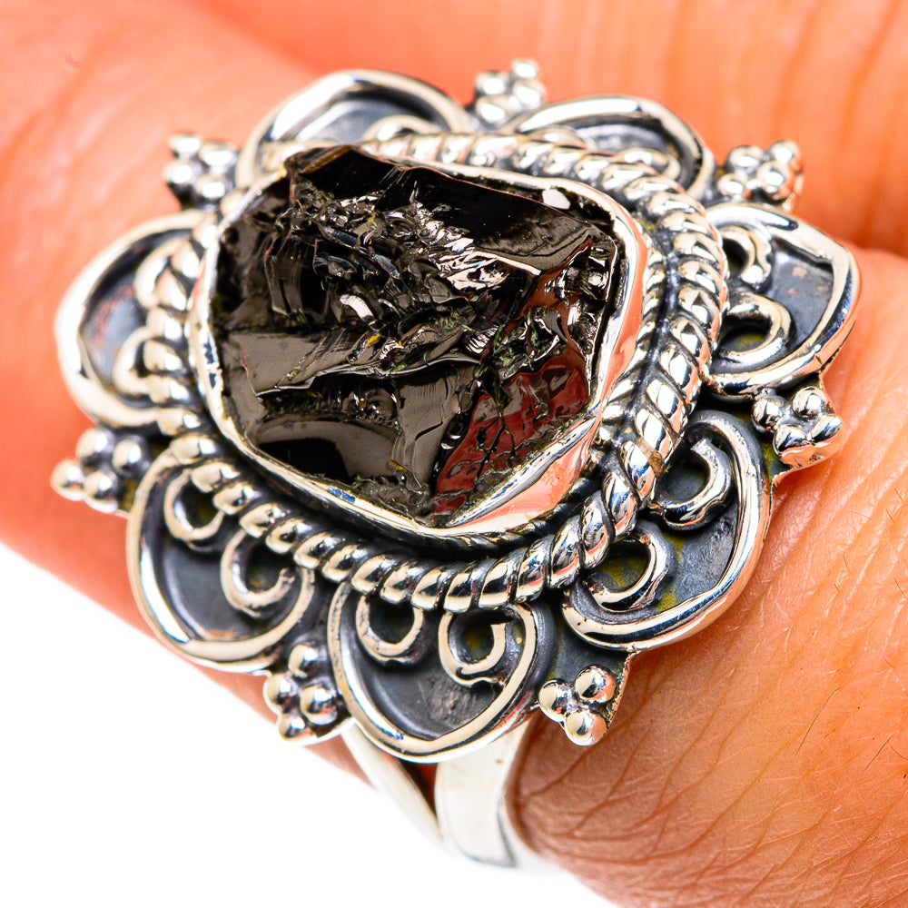 Shungite Rings handcrafted by Ana Silver Co - RING82809