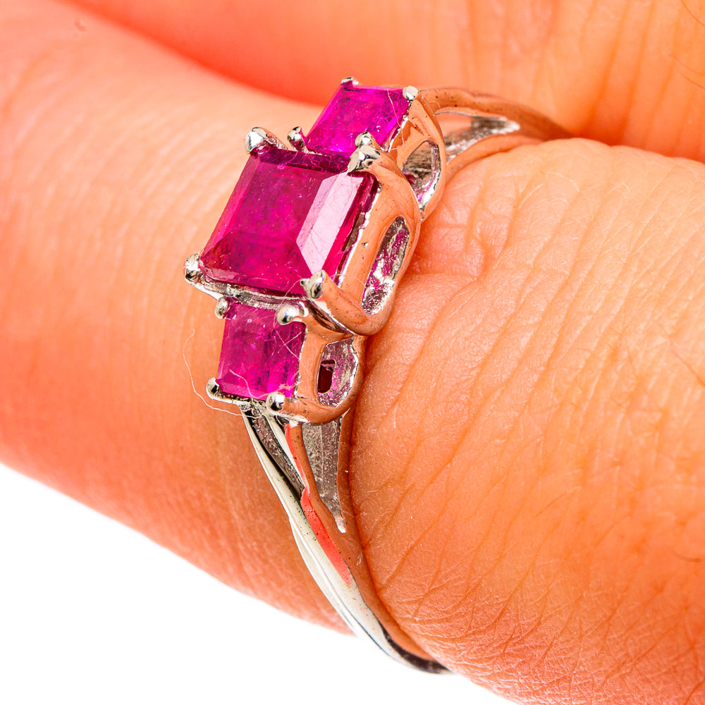 Ruby Rings handcrafted by Ana Silver Co - RING82830
