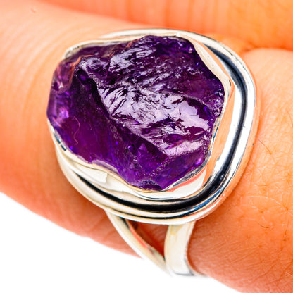Amethyst Rings handcrafted by Ana Silver Co - RING82832