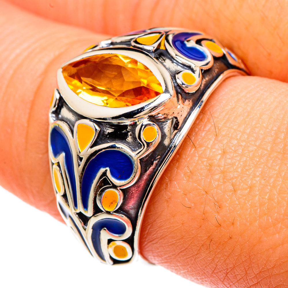 Citrine Rings handcrafted by Ana Silver Co - RING82839