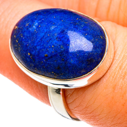 Lapis Lazuli Rings handcrafted by Ana Silver Co - RING82847