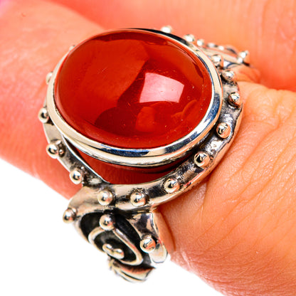 Carnelian Rings handcrafted by Ana Silver Co - RING82854