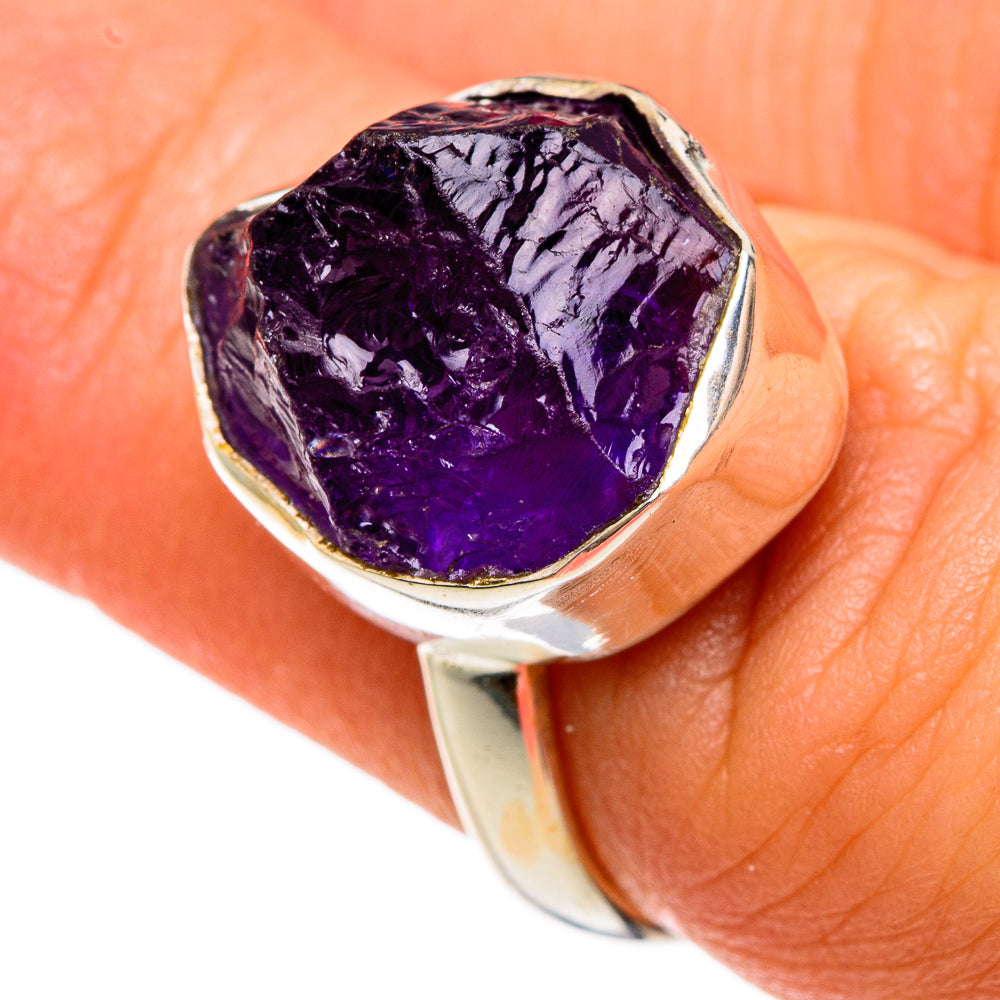 Amethyst Rings handcrafted by Ana Silver Co - RING82857