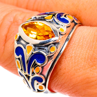Citrine Rings handcrafted by Ana Silver Co - RING82864