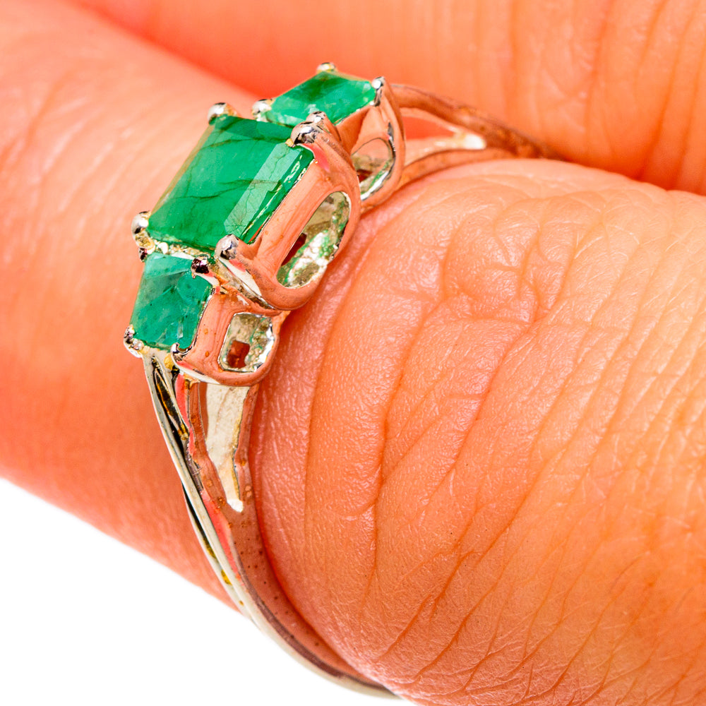 Emerald Rings handcrafted by Ana Silver Co - RING82875