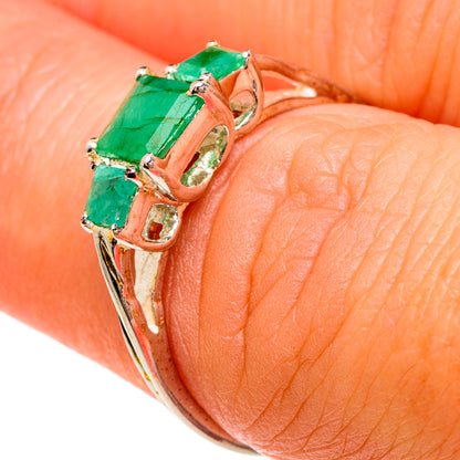 Emerald Rings handcrafted by Ana Silver Co - RING82875