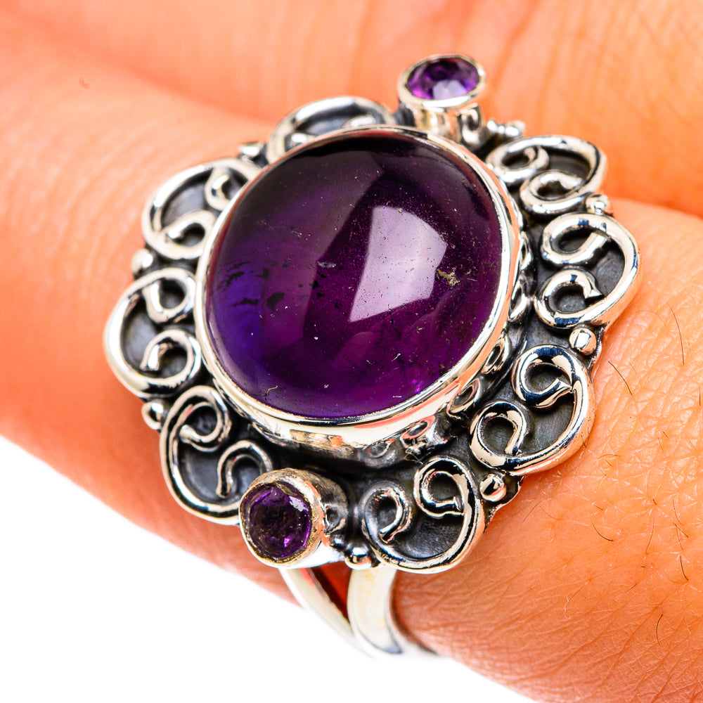 Amethyst Rings handcrafted by Ana Silver Co - RING82884