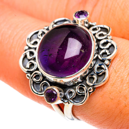 Amethyst Rings handcrafted by Ana Silver Co - RING82884
