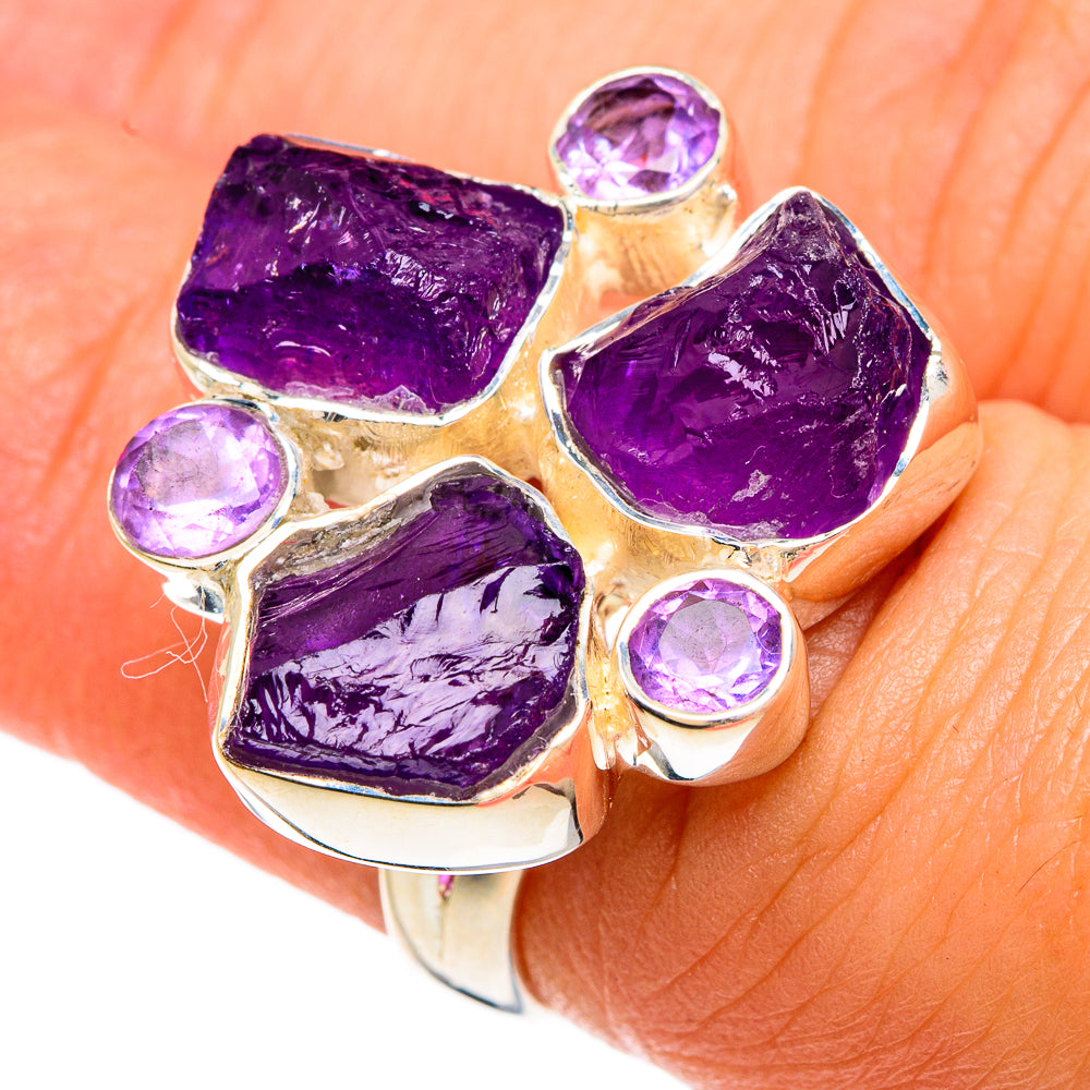 Amethyst Rings handcrafted by Ana Silver Co - RING82885