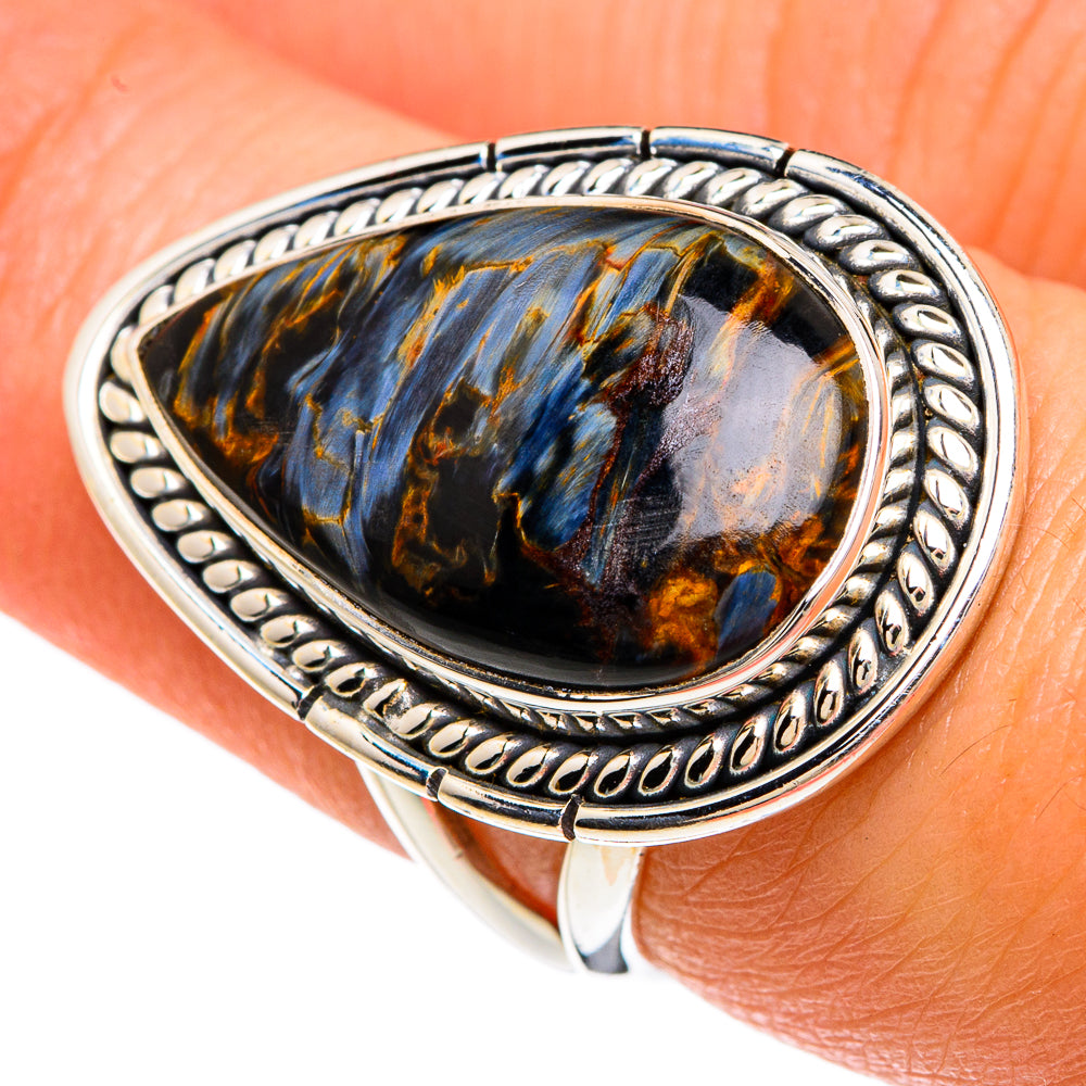 Pietersite Rings handcrafted by Ana Silver Co - RING82887