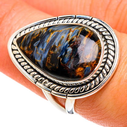 Pietersite Rings handcrafted by Ana Silver Co - RING82887
