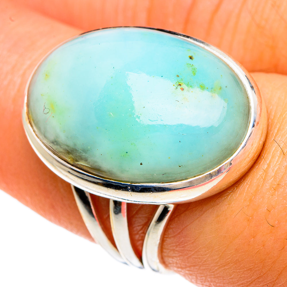 Peruvian Opal Rings handcrafted by Ana Silver Co - RING82899