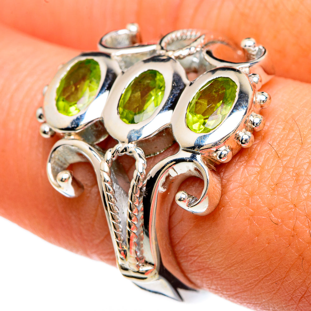 Peridot Rings handcrafted by Ana Silver Co - RING82903
