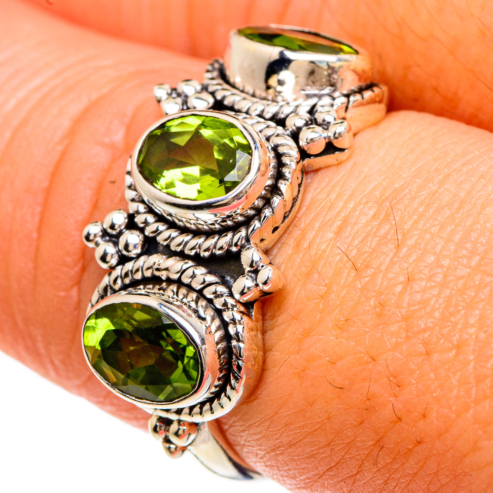 Peridot Rings handcrafted by Ana Silver Co - RING82904