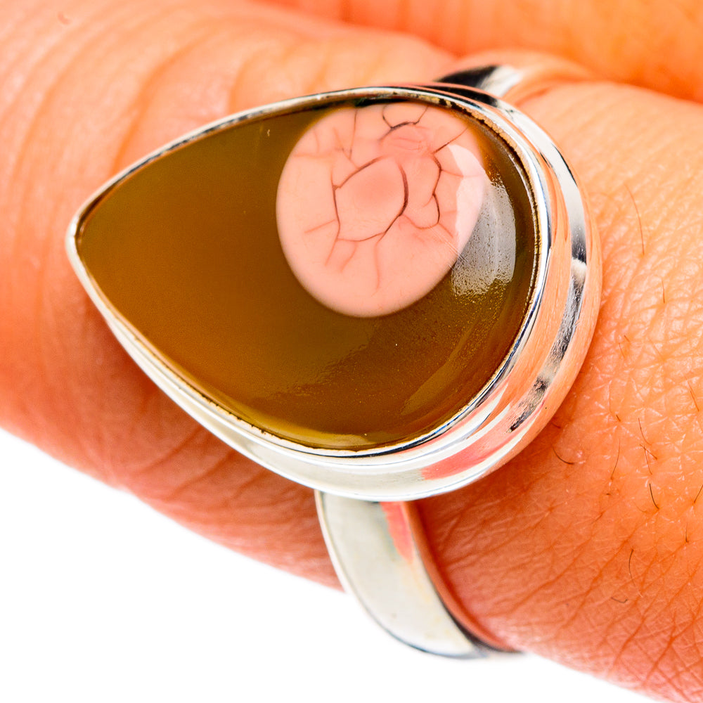 Ocean Jasper Rings handcrafted by Ana Silver Co - RING82908