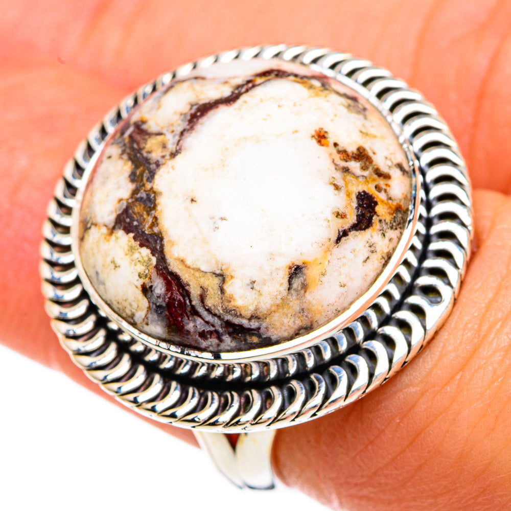 Peanut Wood Jasper Rings handcrafted by Ana Silver Co - RING82924