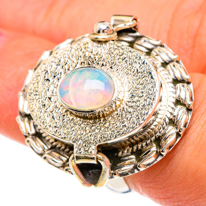 Ethiopian Opal Rings handcrafted by Ana Silver Co - RING82933