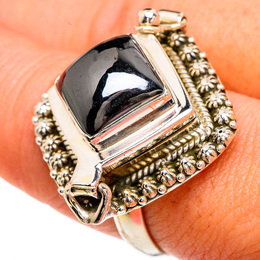 Hematite Rings handcrafted by Ana Silver Co - RING82934