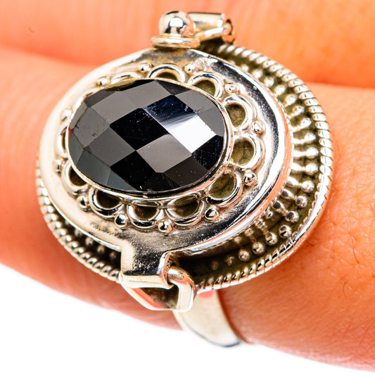 Hematite Rings handcrafted by Ana Silver Co - RING82935