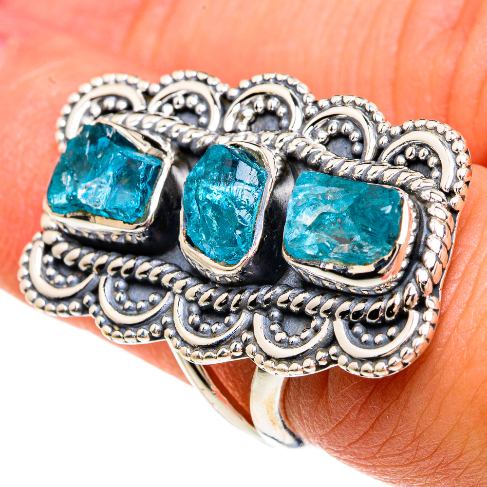 Apatite Rings handcrafted by Ana Silver Co - RING82945