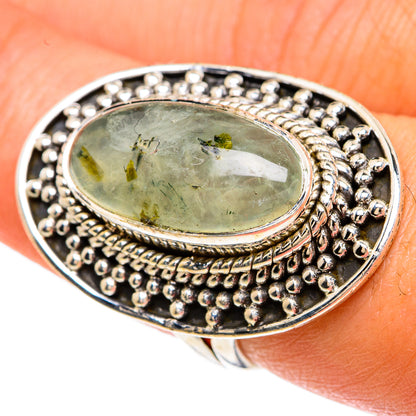 Prehnite Rings handcrafted by Ana Silver Co - RING82952