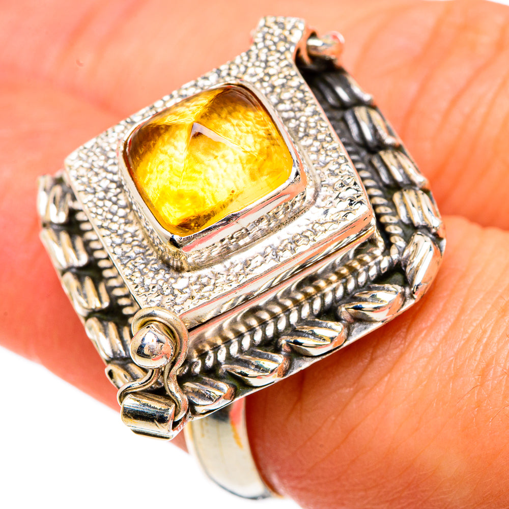 Citrine Rings handcrafted by Ana Silver Co - RING82959