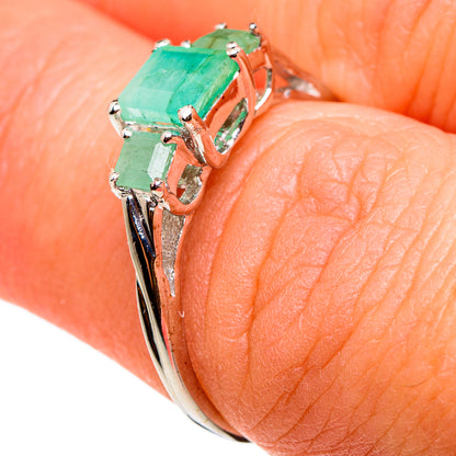 Emerald Rings handcrafted by Ana Silver Co - RING82973