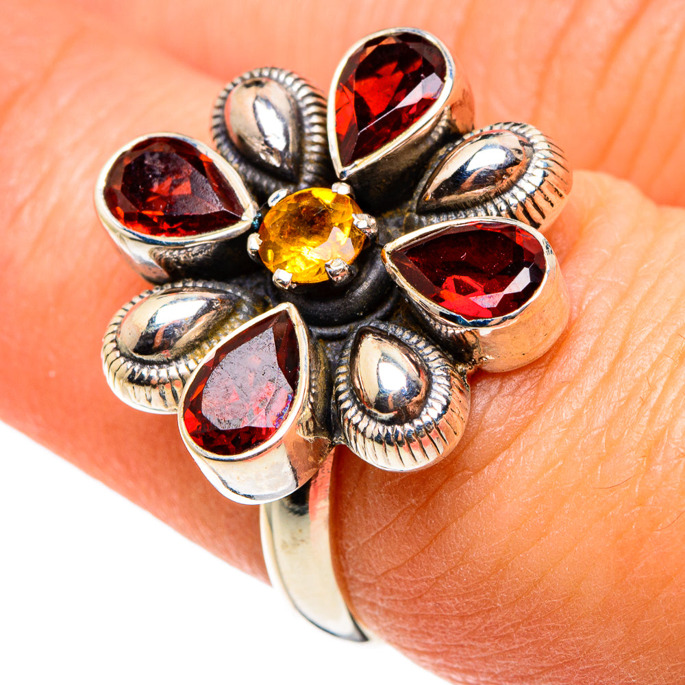 Garnet Rings handcrafted by Ana Silver Co - RING82985