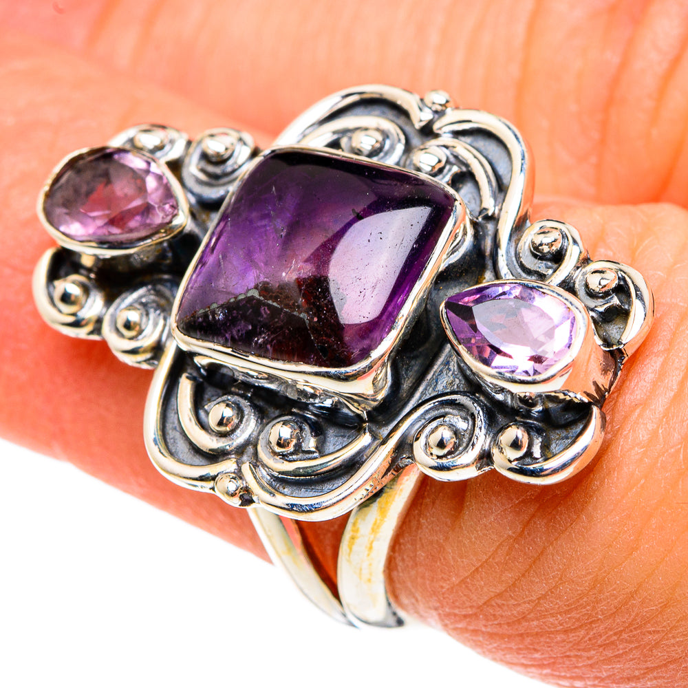 Amethyst Rings handcrafted by Ana Silver Co - RING82986