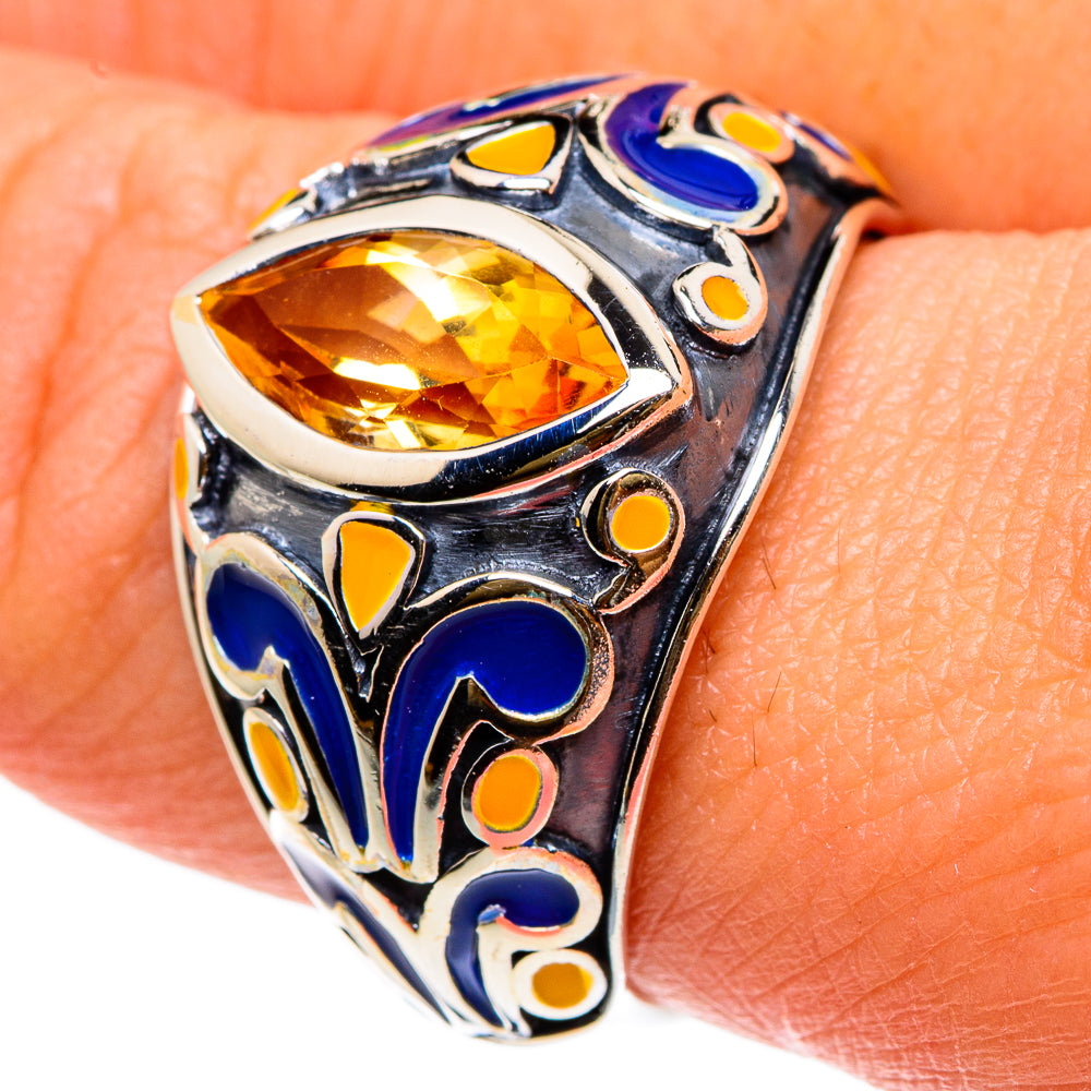 Citrine Rings handcrafted by Ana Silver Co - RING82994