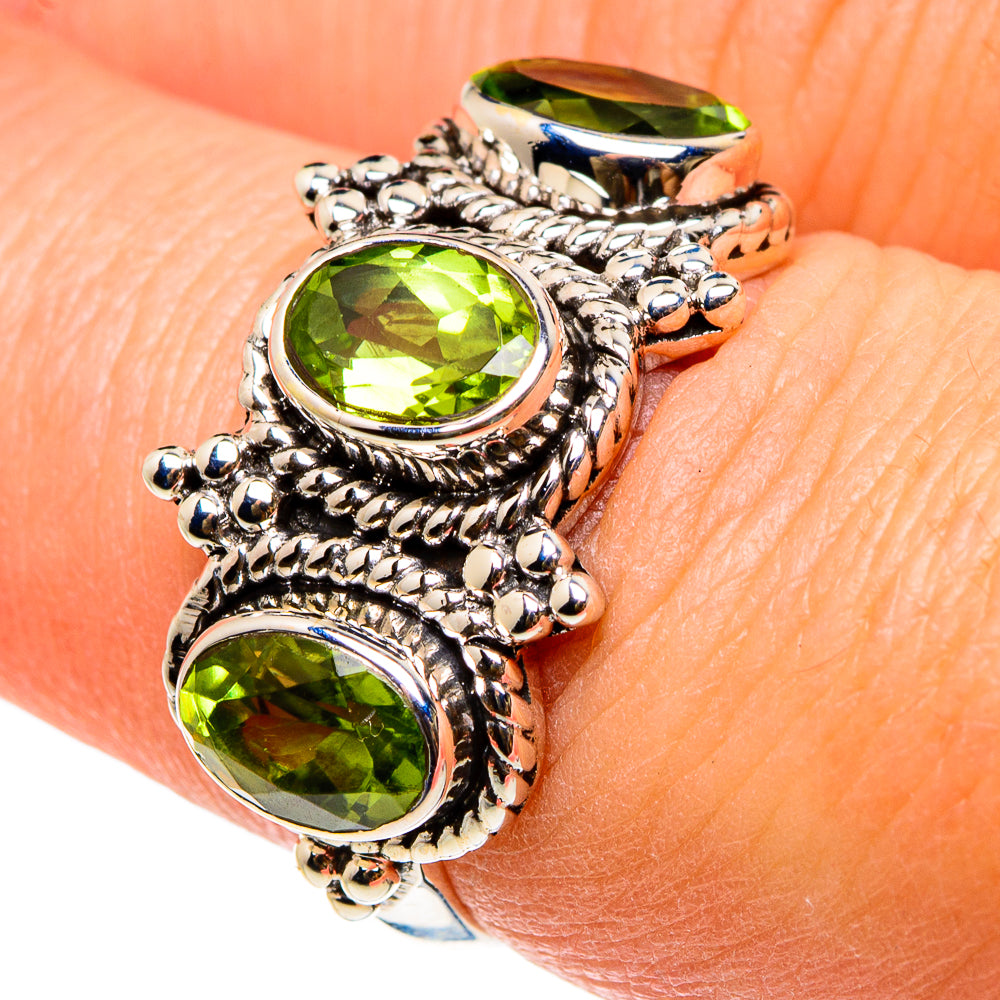 Peridot Rings handcrafted by Ana Silver Co - RING83006