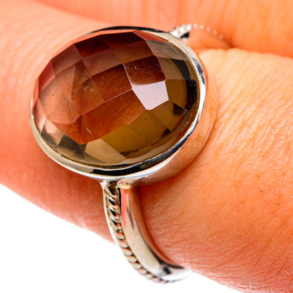Smoky Quartz Rings handcrafted by Ana Silver Co - RING83010