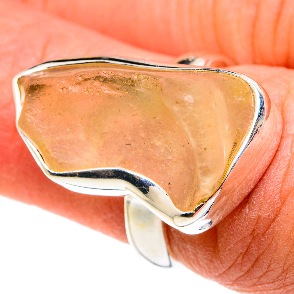 Libyan Glass Rings handcrafted by Ana Silver Co - RING83012