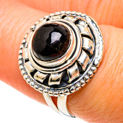 Black Onyx Rings handcrafted by Ana Silver Co - RING83019