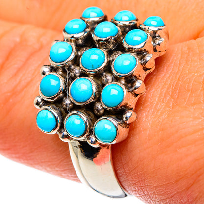 Tibetan Turquoise Rings handcrafted by Ana Silver Co - RING83032