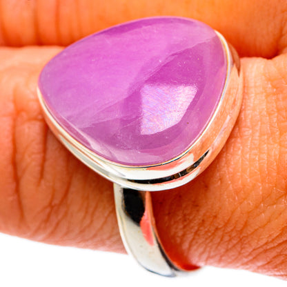 Pink Moonstone Rings handcrafted by Ana Silver Co - RING83046