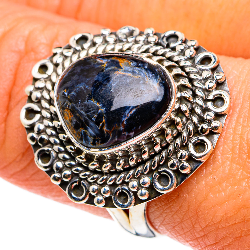 Pietersite Rings handcrafted by Ana Silver Co - RING83051