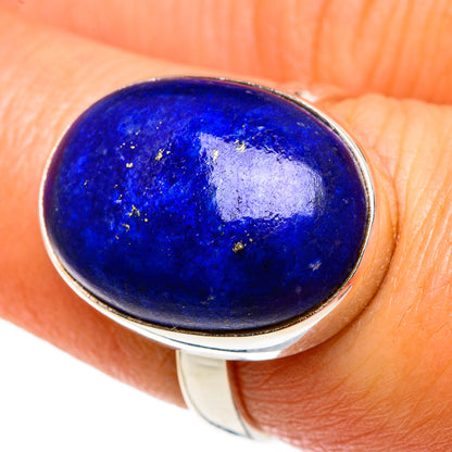Lapis Lazuli Rings handcrafted by Ana Silver Co - RING83064