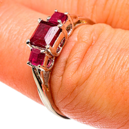 Ruby Rings handcrafted by Ana Silver Co - RING83076
