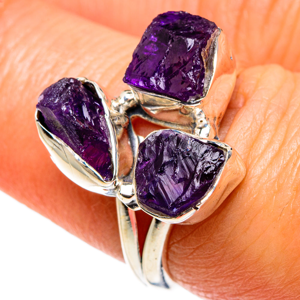 Amethyst Rings handcrafted by Ana Silver Co - RING83079