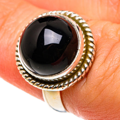 Black Onyx Rings handcrafted by Ana Silver Co - RING83084