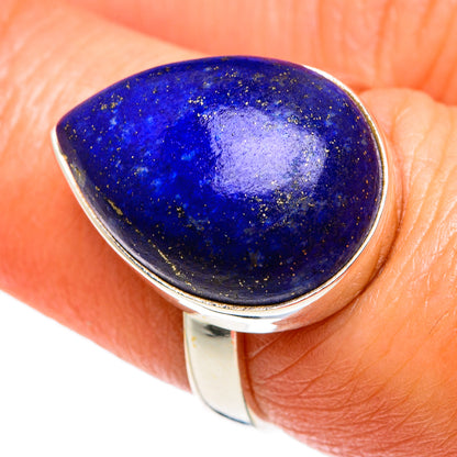 Lapis Lazuli Rings handcrafted by Ana Silver Co - RING83100