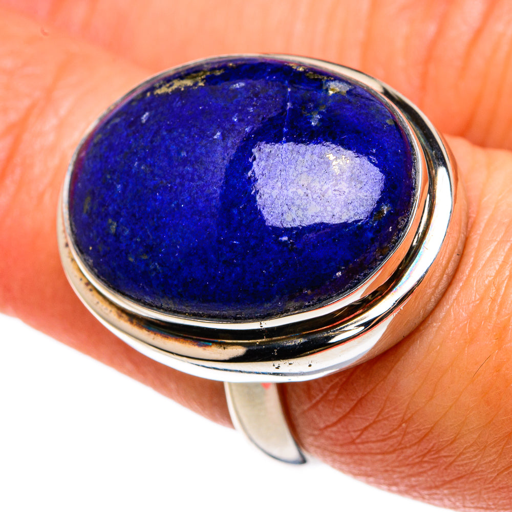 Lapis Lazuli Rings handcrafted by Ana Silver Co - RING83129