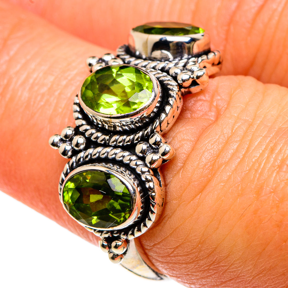 Peridot Rings handcrafted by Ana Silver Co - RING83132