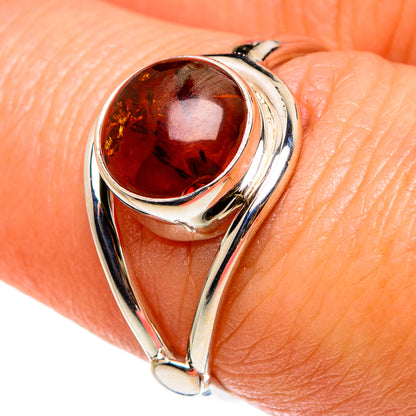 Baltic Amber Rings handcrafted by Ana Silver Co - RING83139