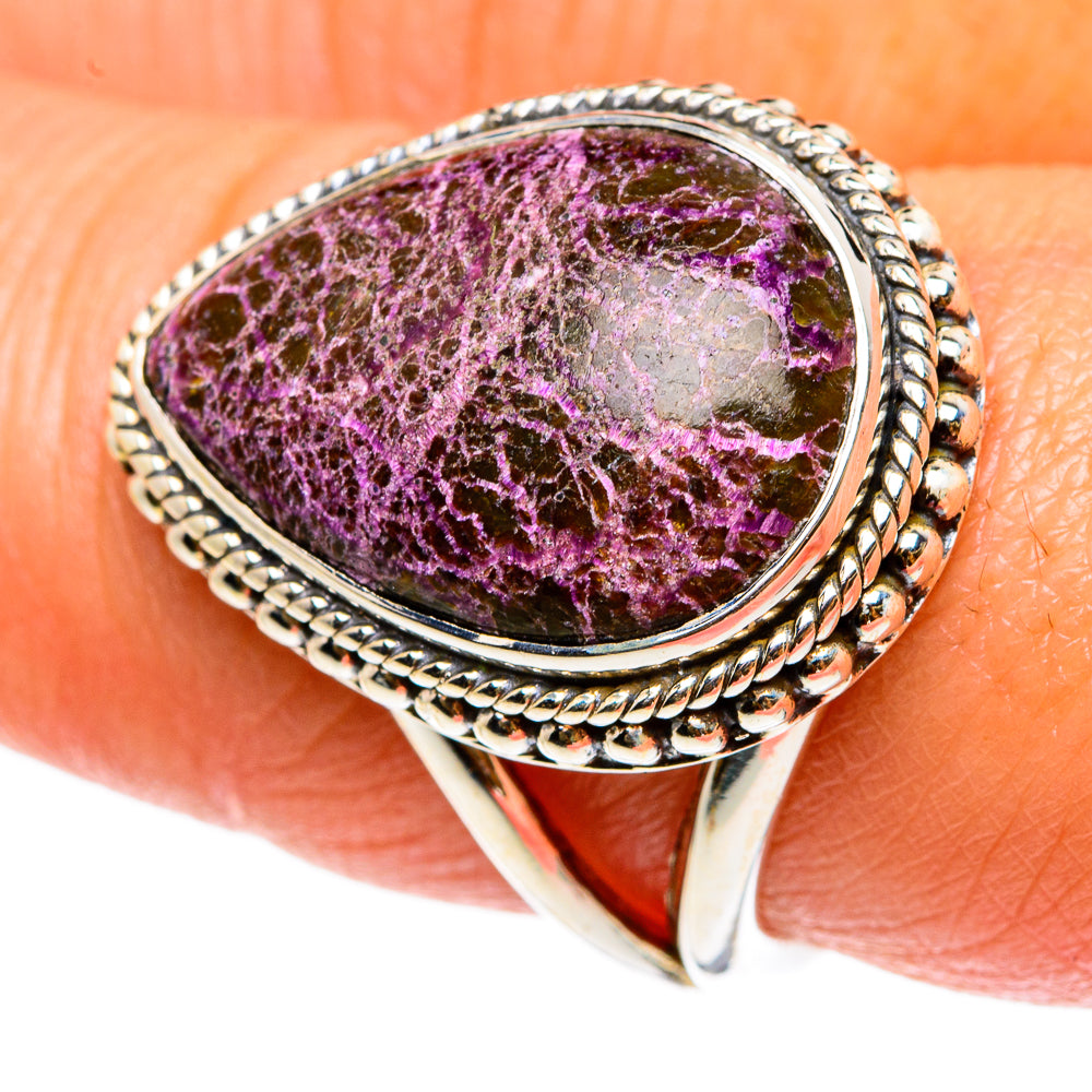 Stichtite Rings handcrafted by Ana Silver Co - RING83143