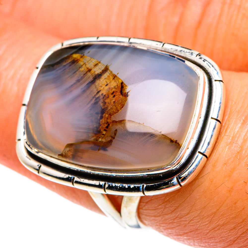 Montana Agate Rings handcrafted by Ana Silver Co - RING83148