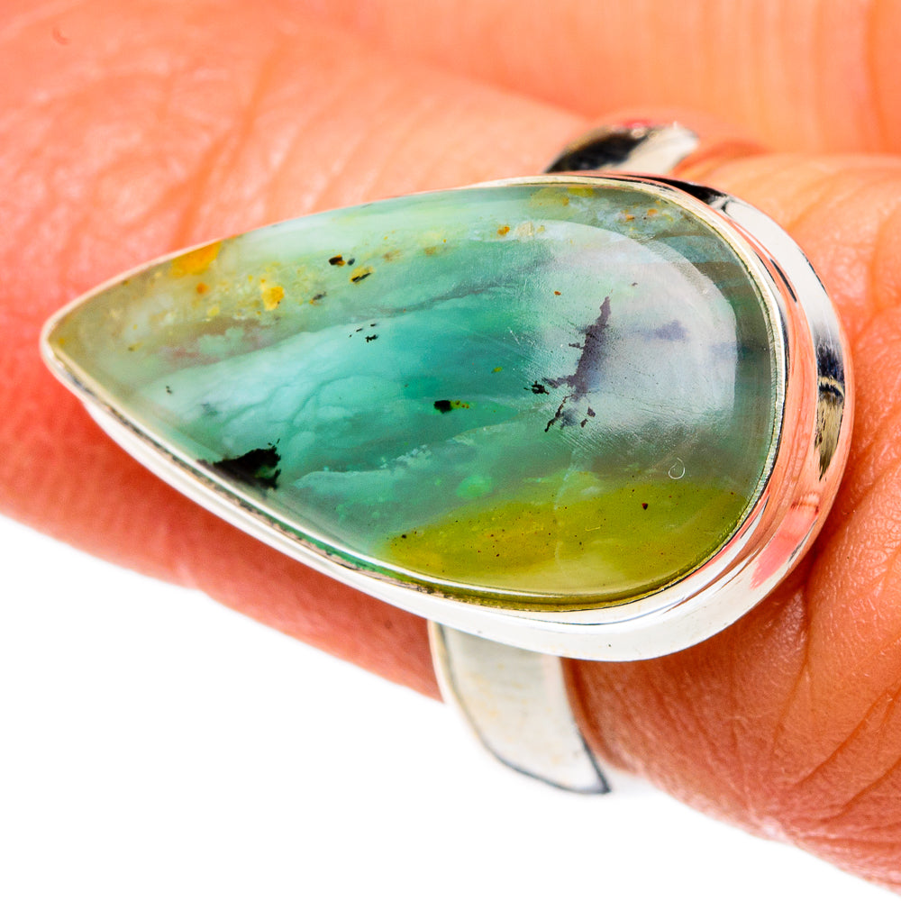Peruvian Opal Rings handcrafted by Ana Silver Co - RING83154