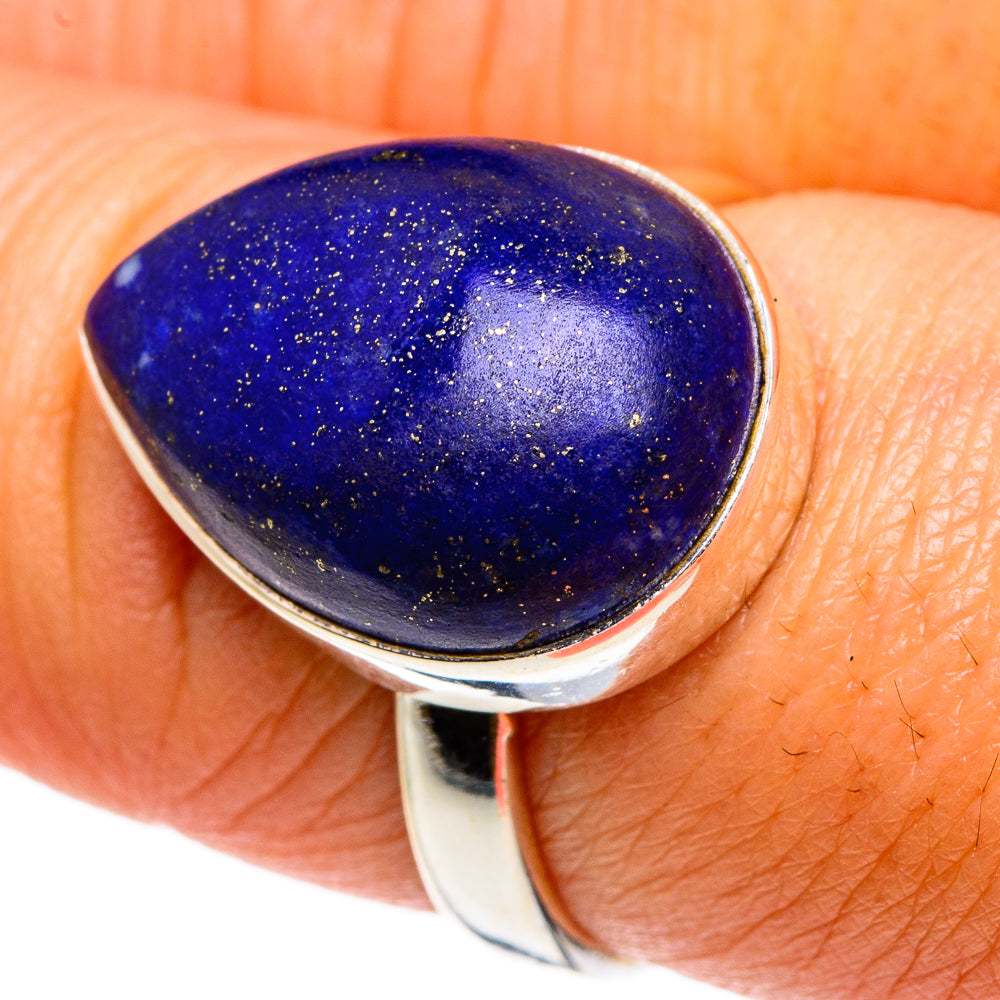 Lapis Lazuli Rings handcrafted by Ana Silver Co - RING83155