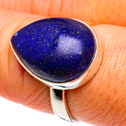 Lapis Lazuli Rings handcrafted by Ana Silver Co - RING83155